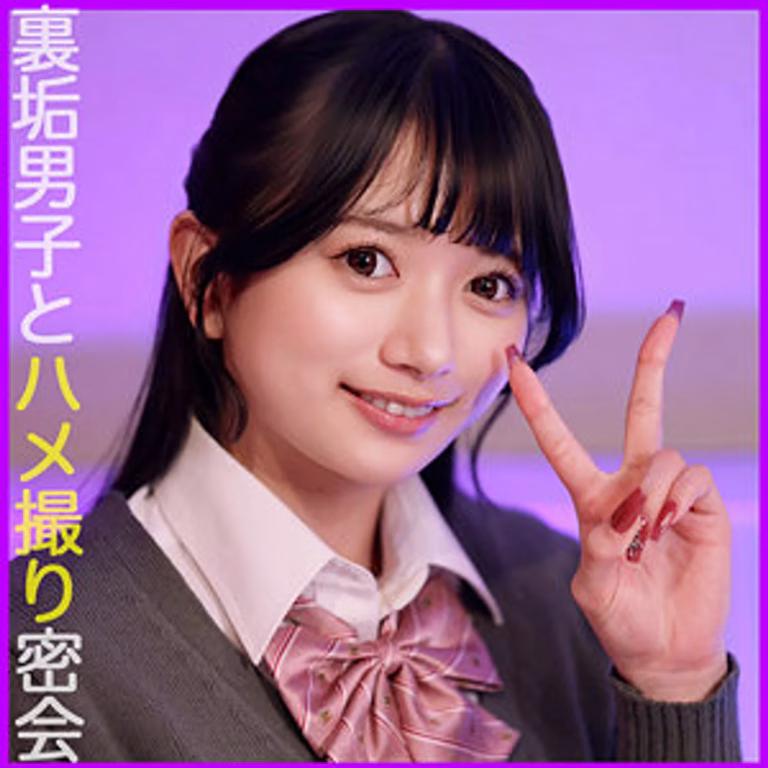 【個撮流出-001】素人JKかりんちゃん制服姿で浮気SEX！ハメ撮り中出しで完全顔出しイチャラブ！