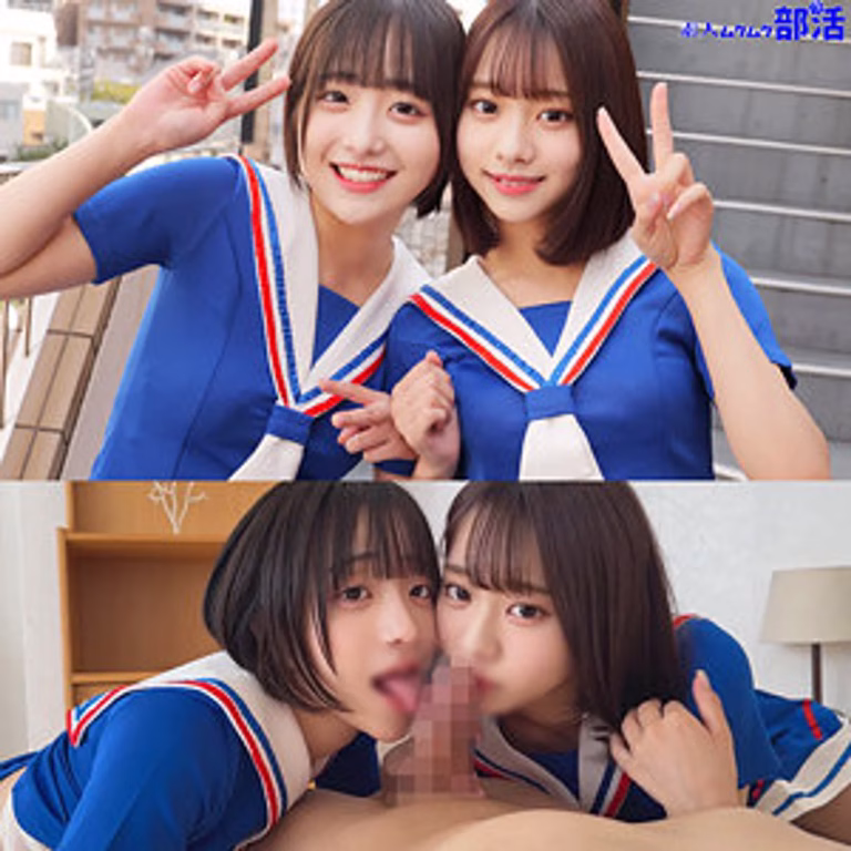 【SMUB-033】素人チア部美少女みこちゃん＆いとちゃんと青春汗だく3P！練習終わりの中出しセックス炸裂！