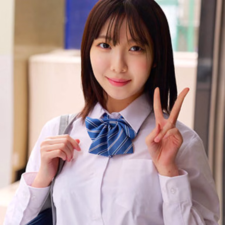 【SKHO-195】素人巨乳JKみりなちゃんをナンパ！押しに弱すぎるド変態が即ハメ中出しで発情爆発！